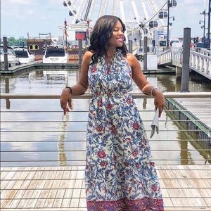 JCrew Floral Maxi Dress